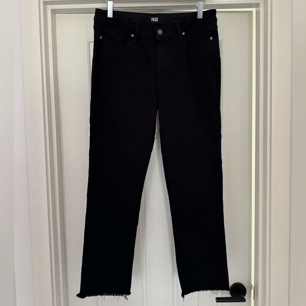 Paige Jacqueline Straight Raw Hem Size 31
